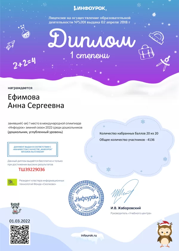Зимний сезон 2022