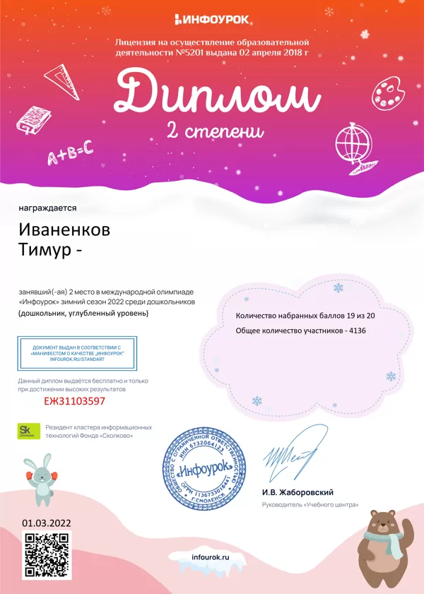зимний сезон 2022